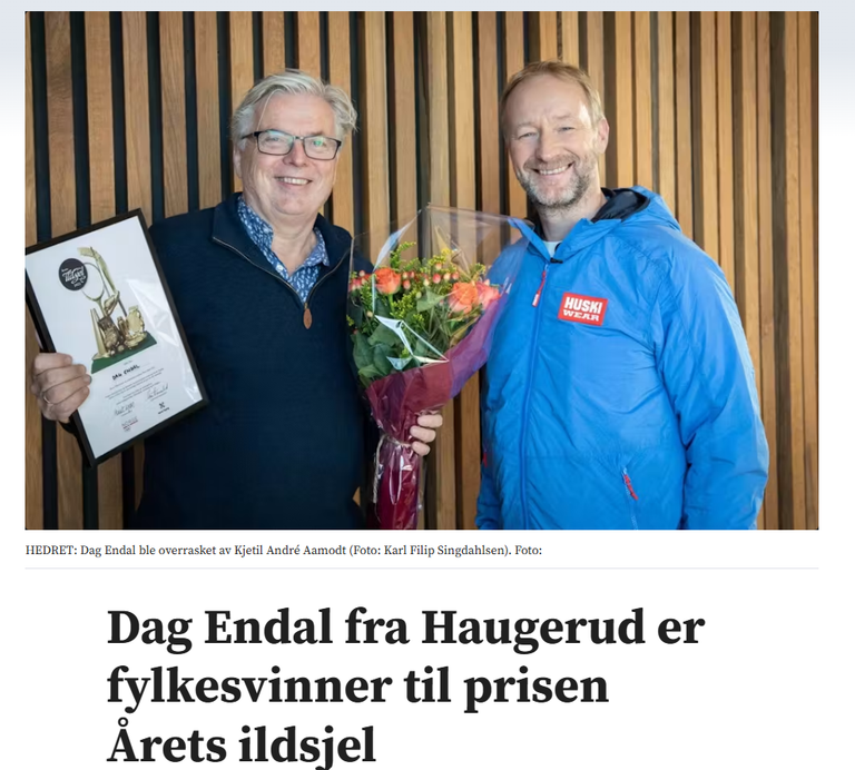 Årets ildsjel Oslo NIF