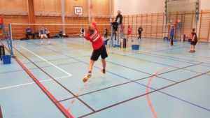 Tettpakket hall og masse fin badminton under Haugerud ranking U13-U19X