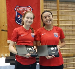 Tettpakket hall og masse fin badminton under Haugerud ranking U13-U19X