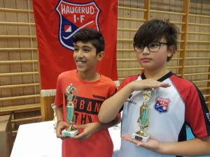 Travelt under Haugerud cup 2-3 desember i Haugerudhallen