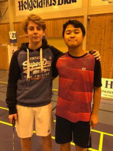 Strålende Haugerudspill på U15 ranking på Herøy i Nordland