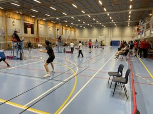 God stemning i hallen og masse god badminton under Haugerud cup