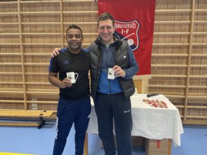 God stemning i hallen og masse god badminton under Haugerud cup