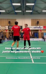 Gull i 4 av 5 kategorier i junior NM