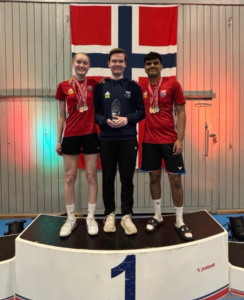 Haugerud beste klubb i U17 under Ungdommens badmintonmesterskap